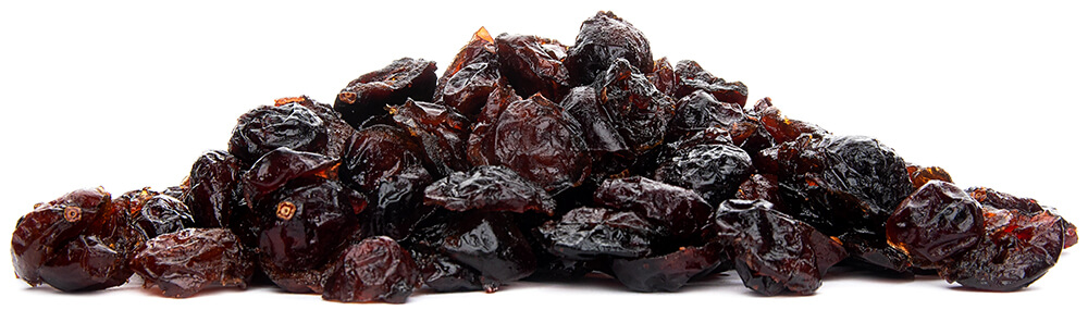 Brusinky slazené jablečnou šťávou BIO - z boku